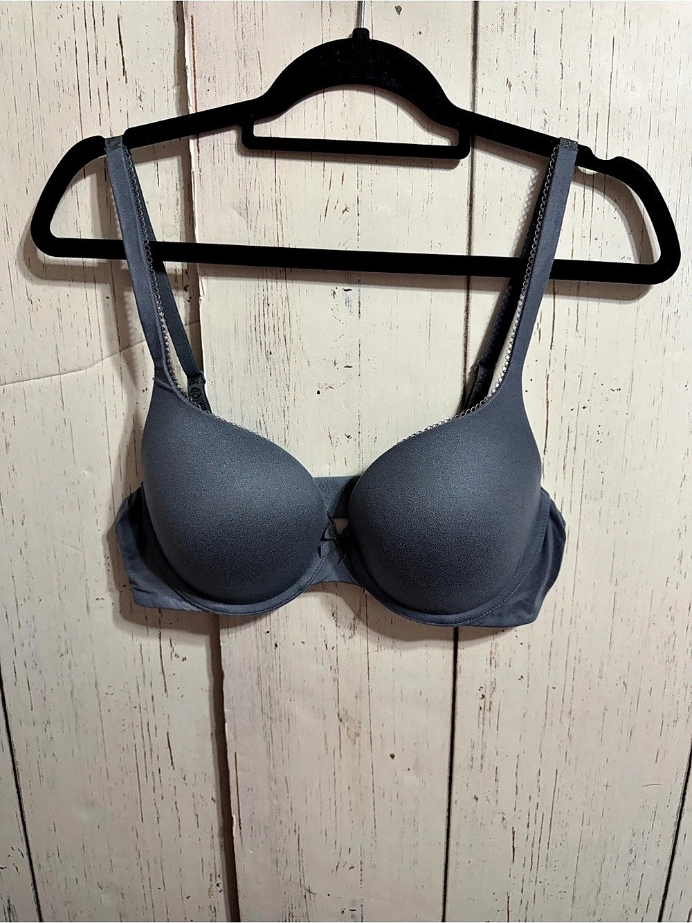 Victoria's Secret Body by Victoria Perfect Shape Full Coverage Bra Gray 36C